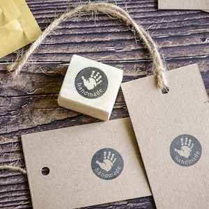 HANDMADE Rubber Stamp: Handcrafted Stamp For Personalized Crafts, Diy Projects, And Artistic Creations