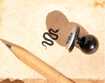 Snake Mini Rubber Stamp: Nature-Inspired Crafting