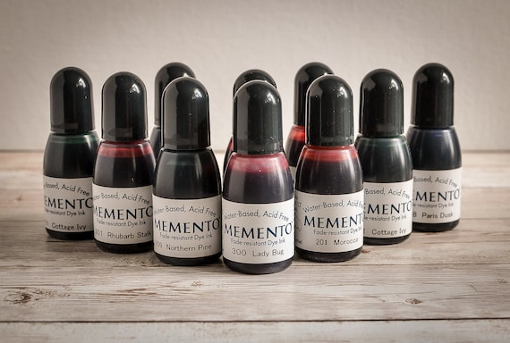 Tsukineko Memento Ink Refill: Fade-Resistant Dye Ink