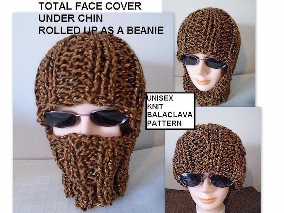 Knitting PATTERN Knit Balaclava Ski Hat Beanie Easy Flat Etsy Magnificent Balaclava Knitting Pattern Knitting PATTERN Knit Balaclava Ski Hat Beanie Easy Flat Etsy Magnificent Balaclava Knitting Pattern