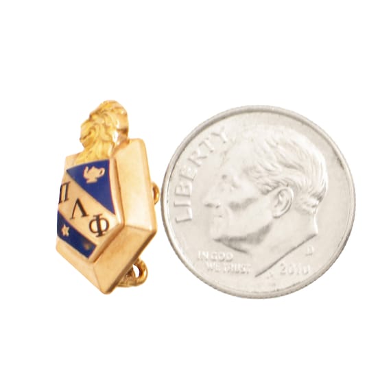 10K Gold Pi Lambda Phi Badge - Vintage Fraternity… - image 2