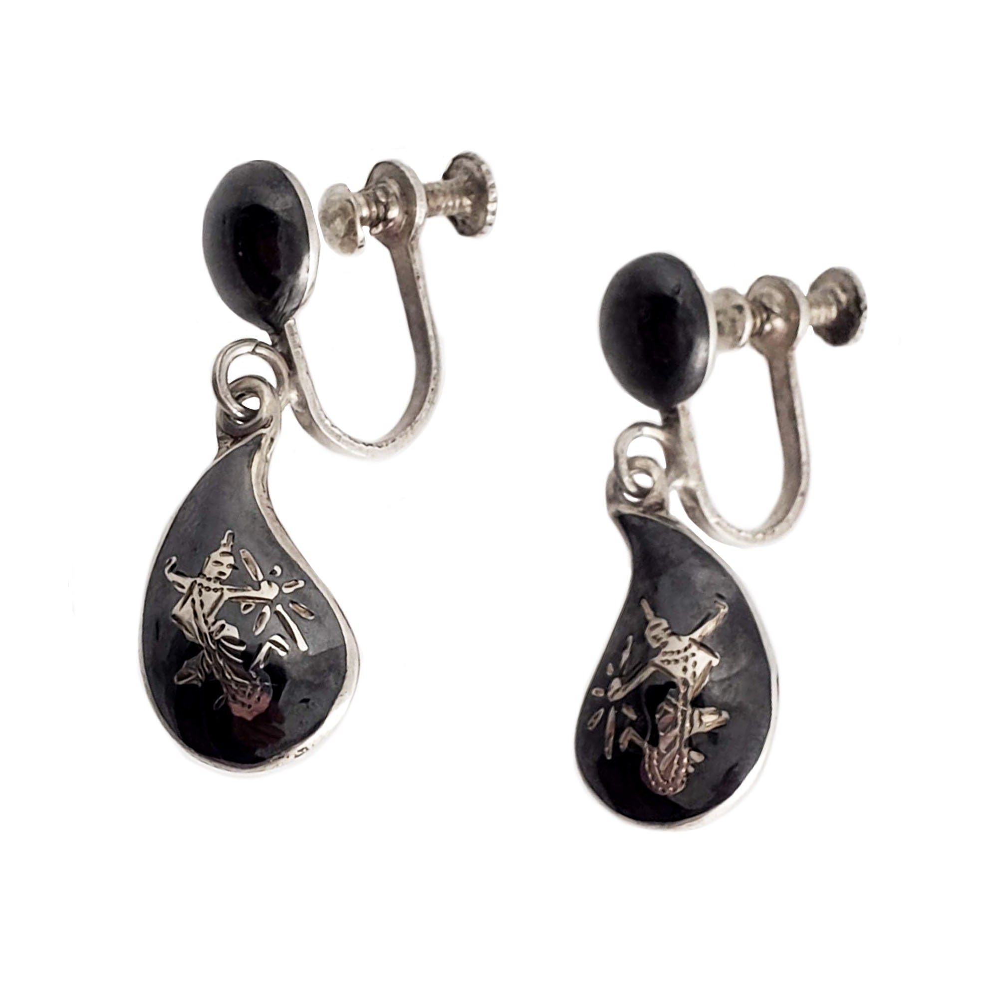 siam sterling earrings