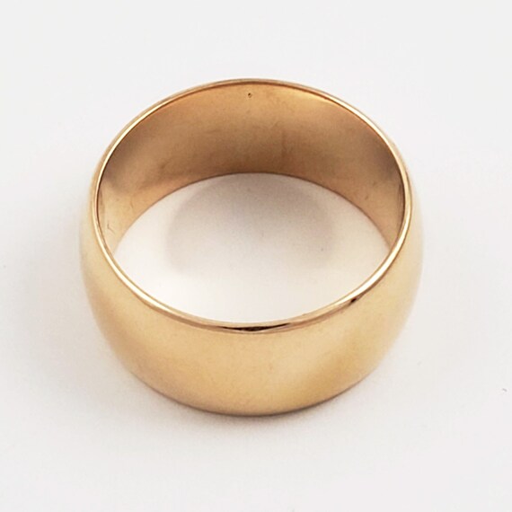 18K Gold Wedding Band - 1/4 ozt. - Ladies Vintage… - image 9