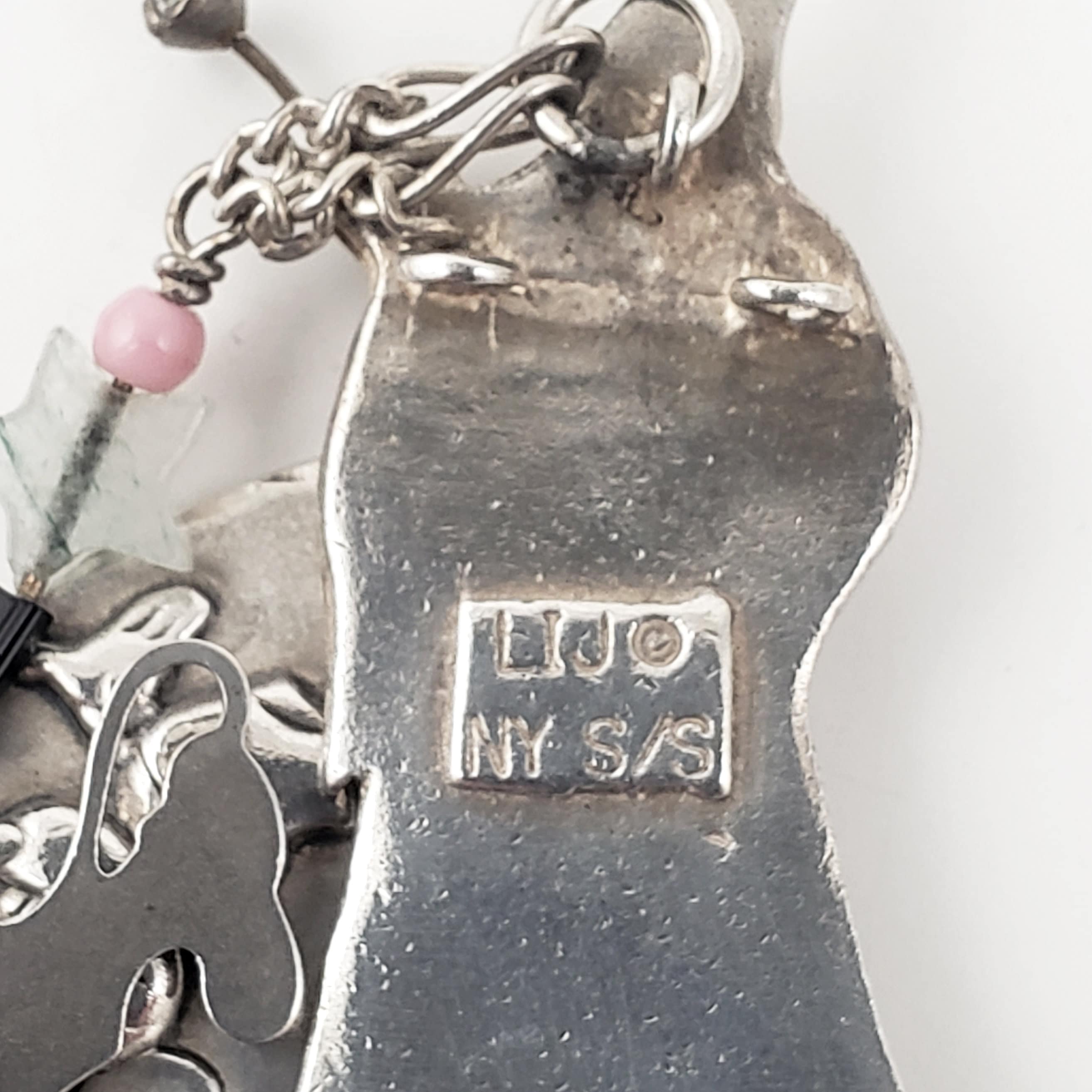 Lucy Isaacs Jewelry ネックレス Vintage Lucy Isaacs Charm Necklace - Sterling Silver Wizard, 30