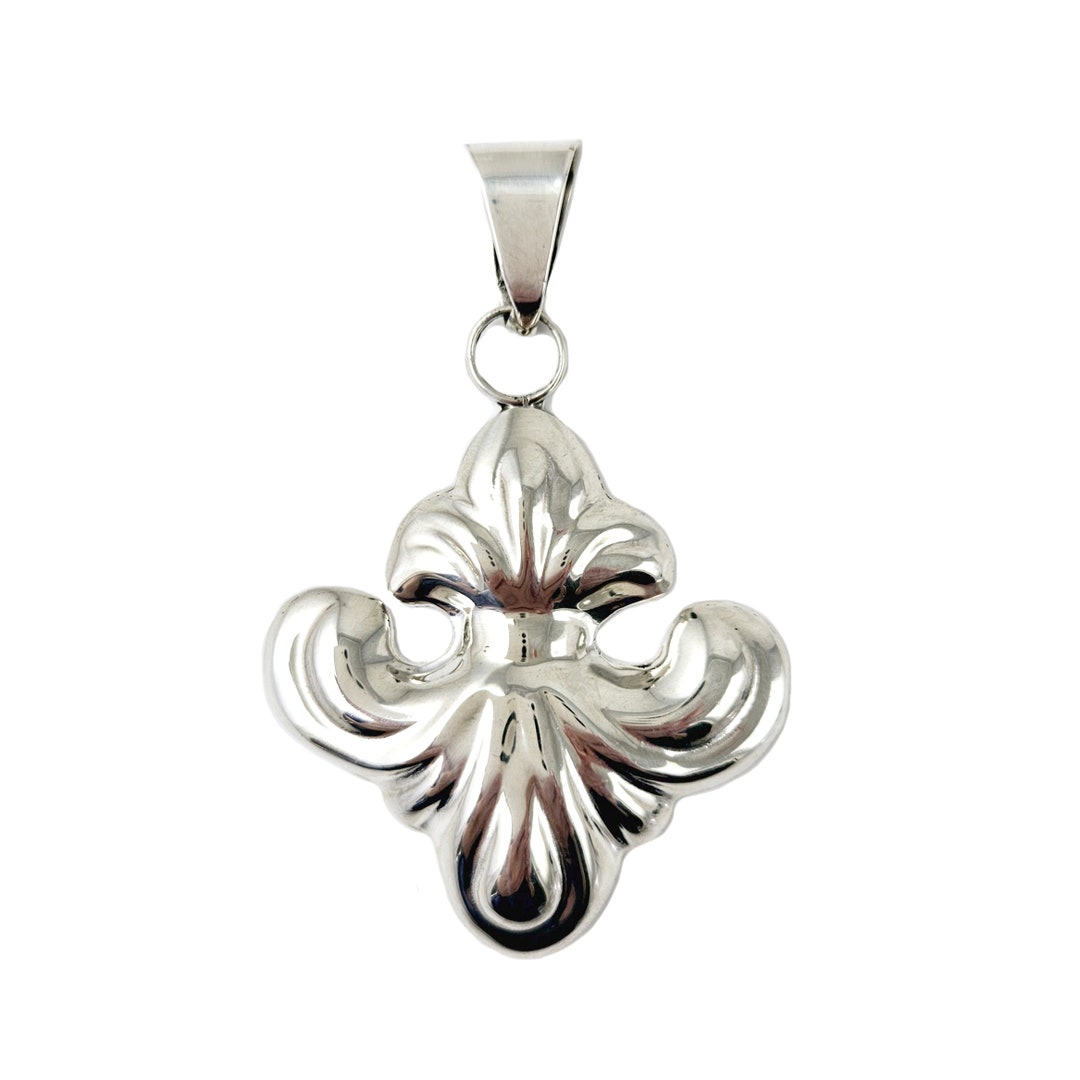 ブレスレット LESS IS MORE silver fleur necklace il_1080xN.5824089752_bxuj.jpg