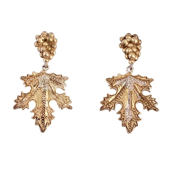 Grapes design earrings clearance