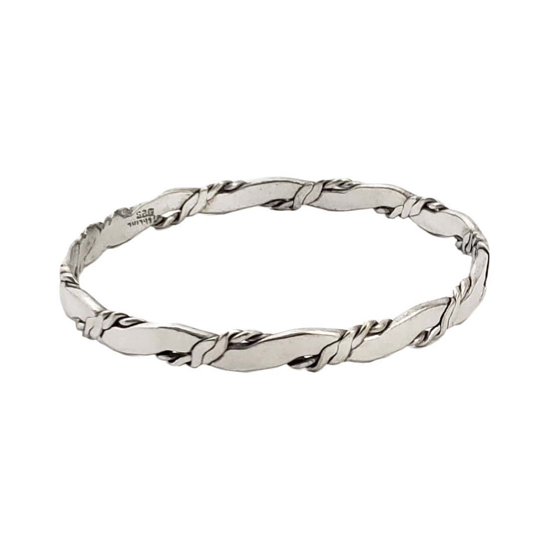 Mexican vintage Hevy Link bangle バングル Mexican vintage Hevy Link bangle バングル