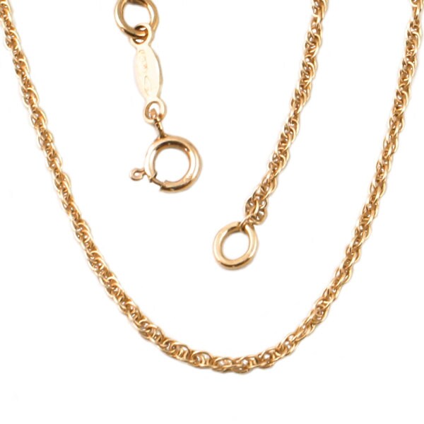 18K Gold Chain Bracelet • Balestra Italian Gold Chain Bracelet in 18K Gold • Fine Chain • 8" Long