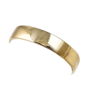 Antique 22K Gold Wedding Band - Birmingham 1891 Hallmarks - Size 8