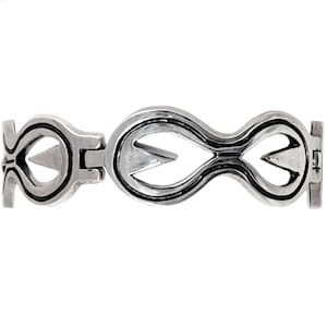 Vintage Sterling Silver Bracelet by Beto Taxco - More Than 1 ozt - 6.75&quot; Inner Circumference