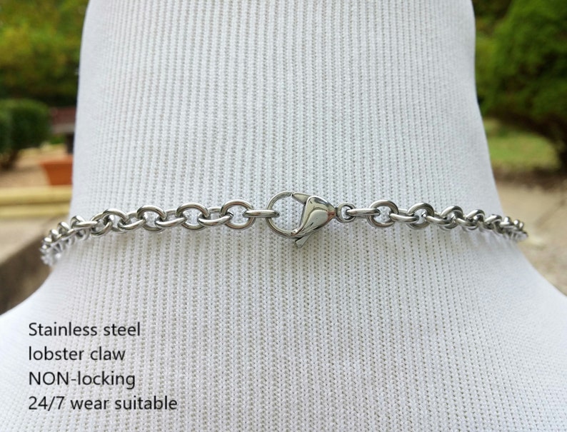 Discreet Symbolic O Ring Day Collar With Hex Lock Option and Etsy