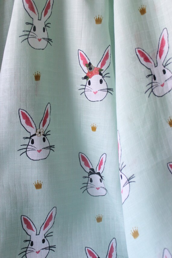 bunny swaddle blanket