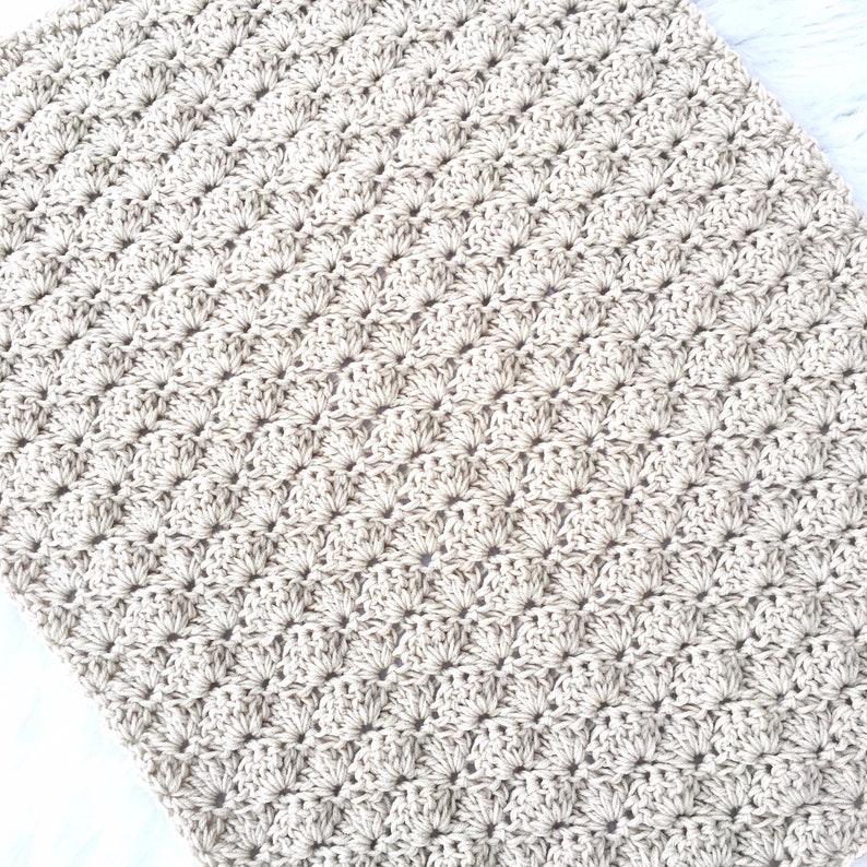 Gender Neutral Crochet Baby Blanket Baby Afghan Unisex Etsy