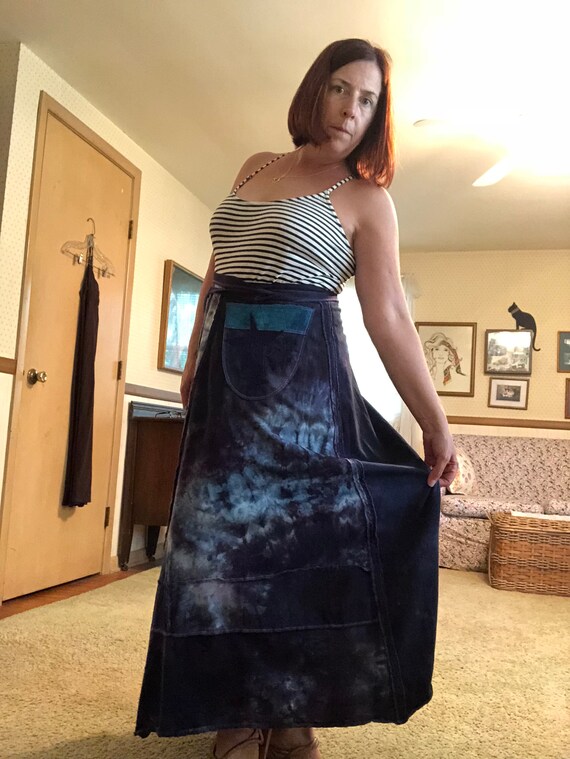 Tie dye wrap