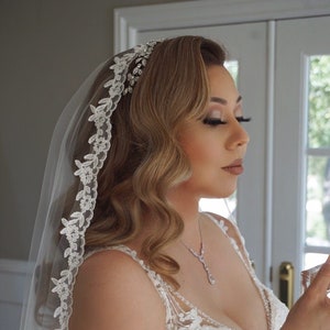 Lace Mantilla Wedding Veil