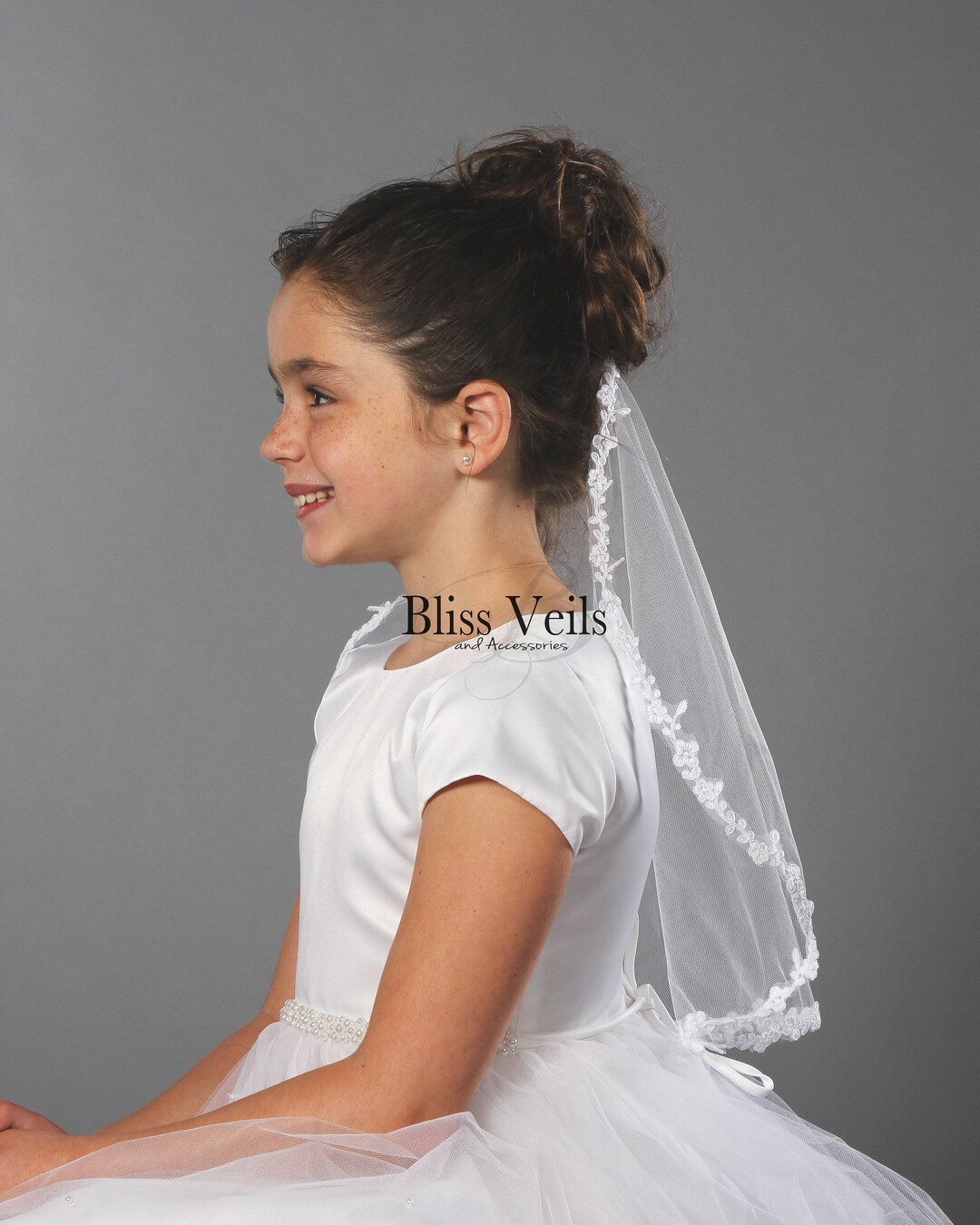 First Communion Veils Mantilla Communion Veil Lace Communion