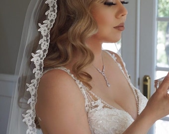Lace Mantilla Wedding Veil