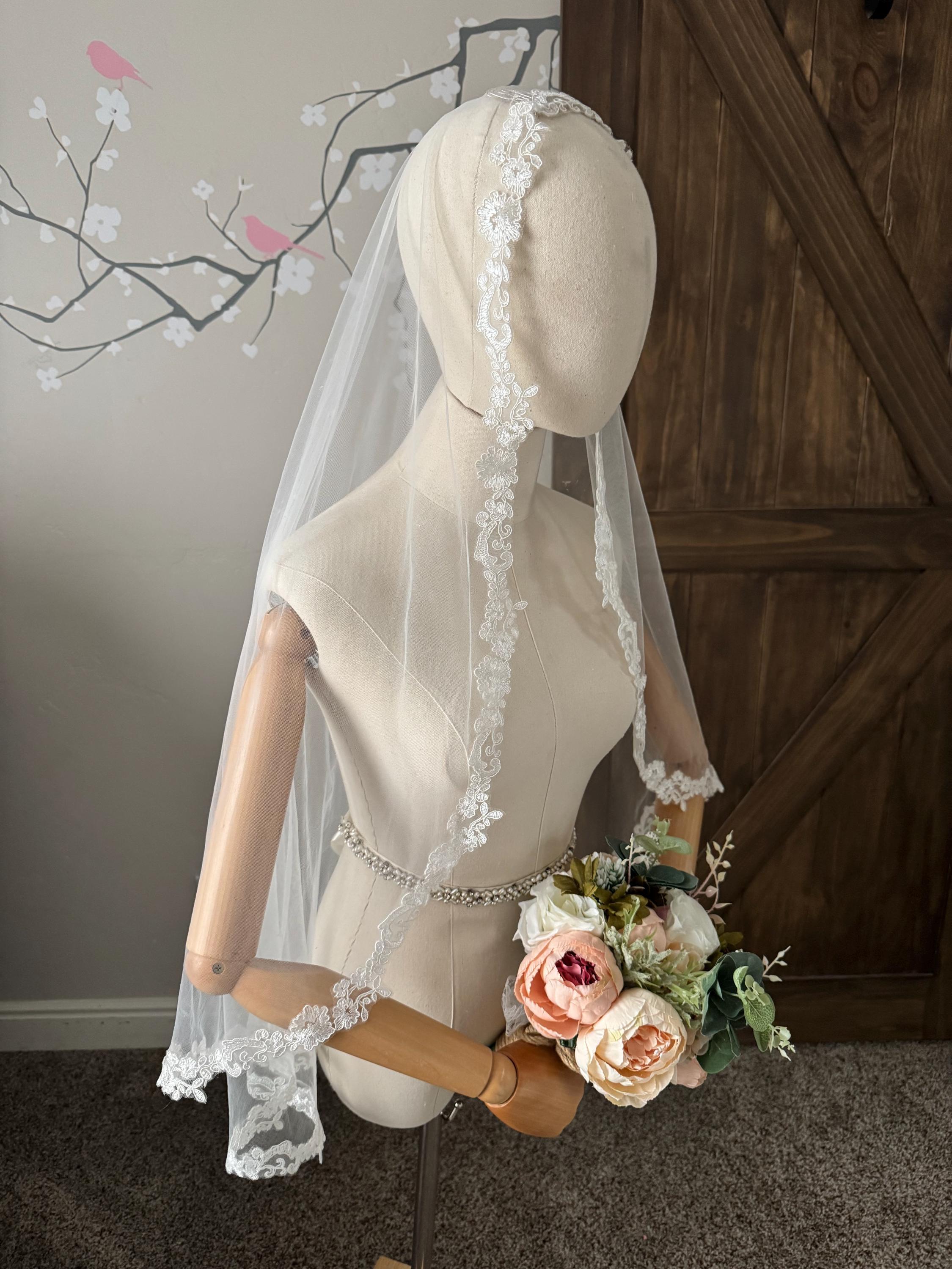 BlissWeddingVeil - Etsy display picture 2