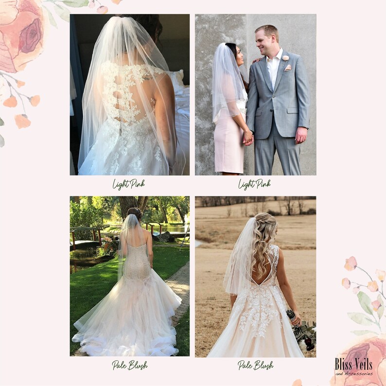 Wedding Veil Fabric Swatches: Soft White, Ivory, Blush, Champagne - Etsy