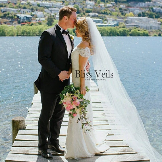 Ivory veil with champagne dress hotsell