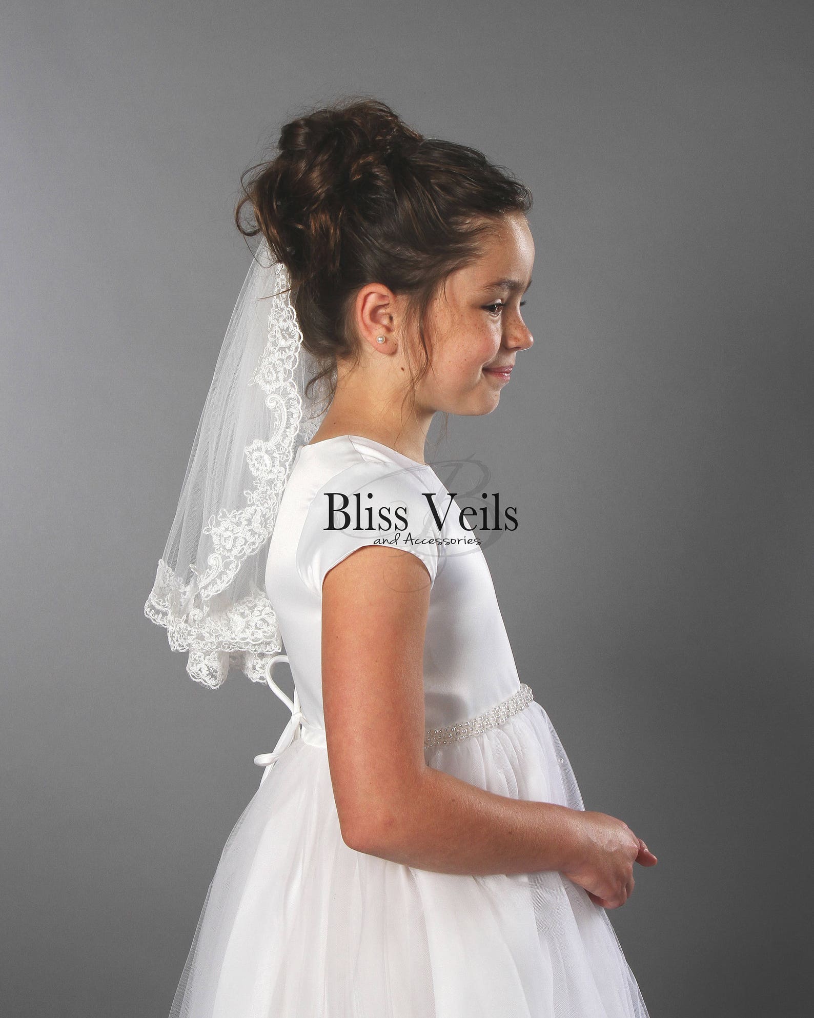 Lace Edge Communion Veil Several Lengths & Colors Fast Etsy