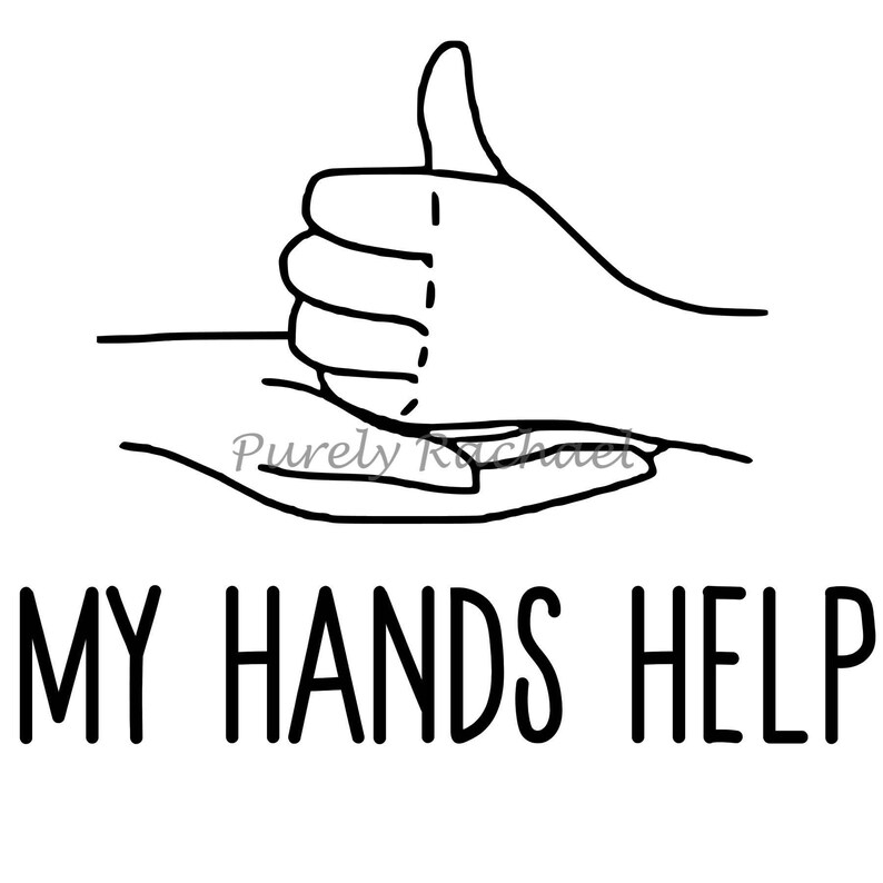 My Hands Help(asl) | American Sign Language | Encouraging Kids Sayings ...