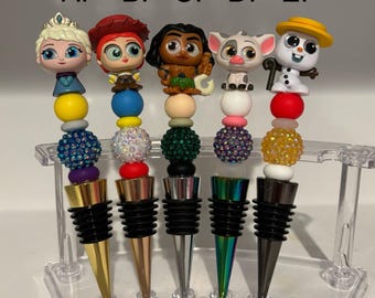 Disney Doorables wine stopper, Fish Extender, FE , wine