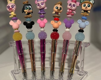 Special edition Disney Doorables Pen, Fish Extender, FE , Beadable Pen, Ball Point Pen, Stationery, Office Supplies