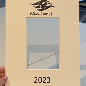 Disney autograph photo mat, Disney cruise, Disney cruise line, Disney World, Disneyland, Disney keepsake