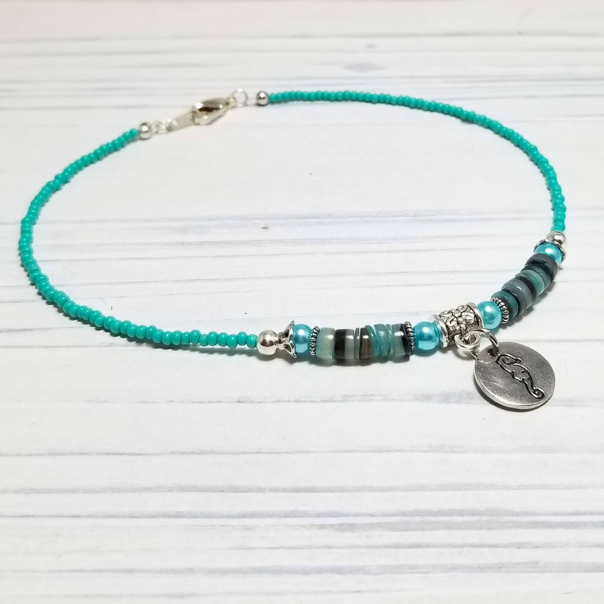 Seahorse Ankle Bracelet for Women Seahorse Anklet Gift for | Etsy
