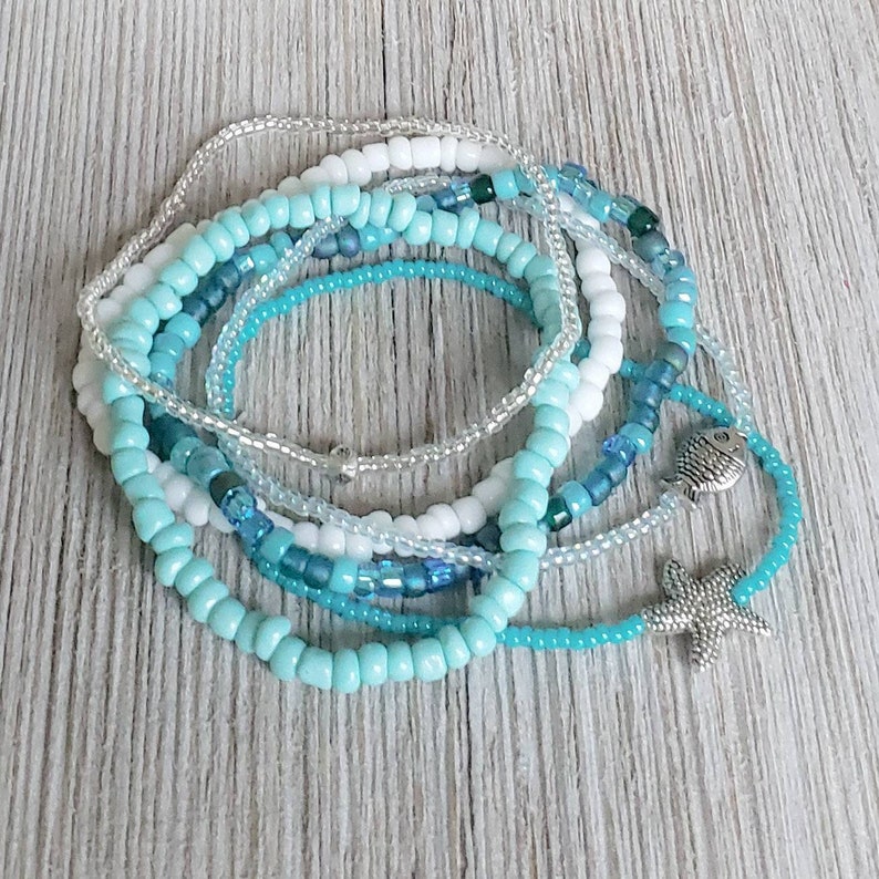 Beach Bracelets for Women Beach Jewelry Beach Charm Etsy