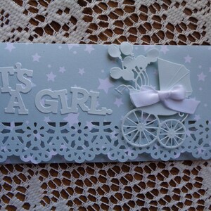 Baby Shower Money Envelope, Gift Envelope, New Baby, Baby Girl, 3 ...