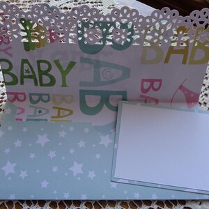 Baby Shower Money Envelope, Gift Envelope, New Baby, Baby Girl, 3 ...