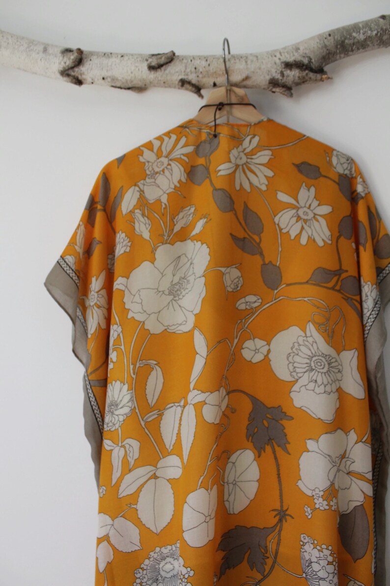 Kimono, SPRING GARDEN , bohemian kimono, floral image 8