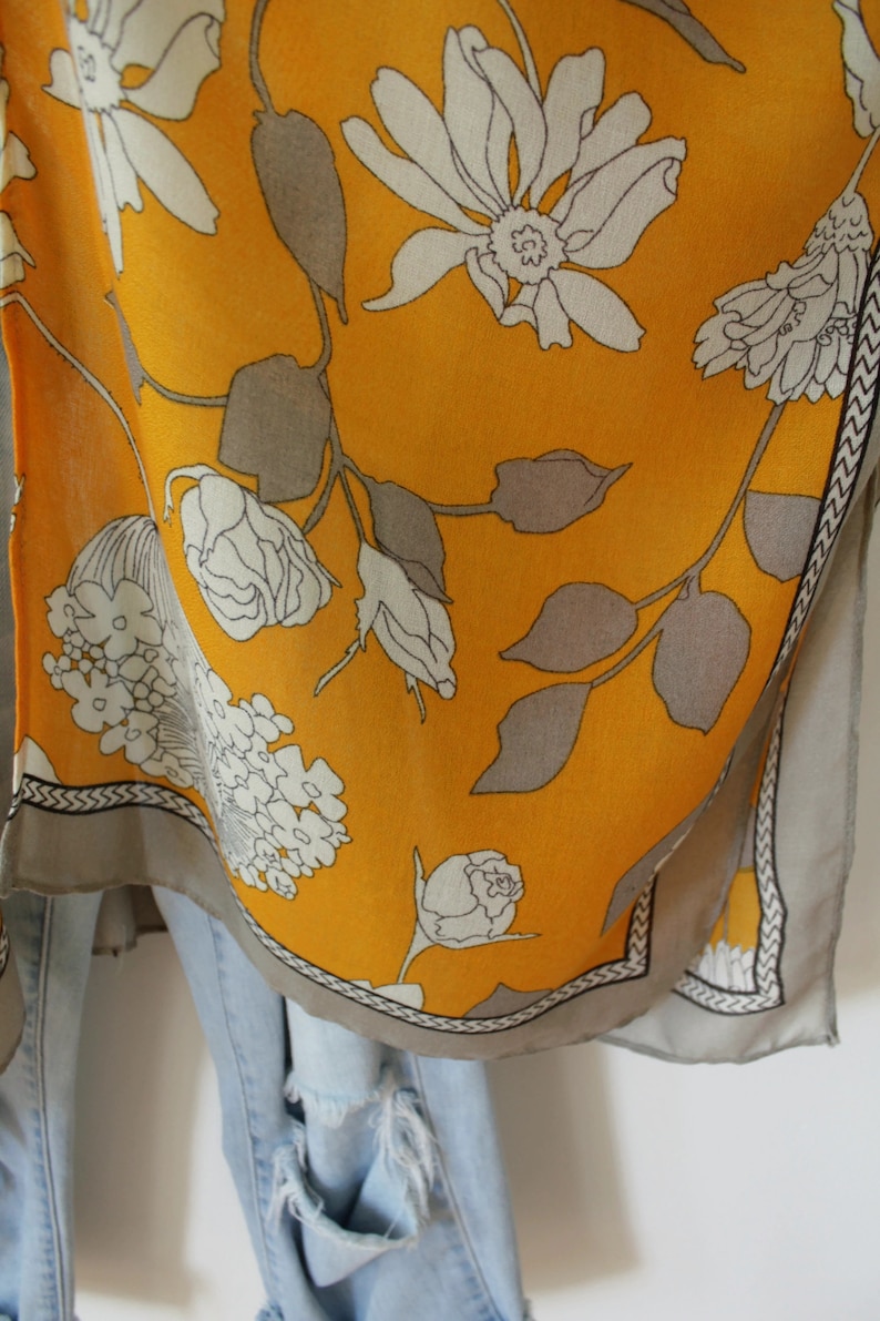 Kimono, SPRING GARDEN , bohemian kimono, floral image 5