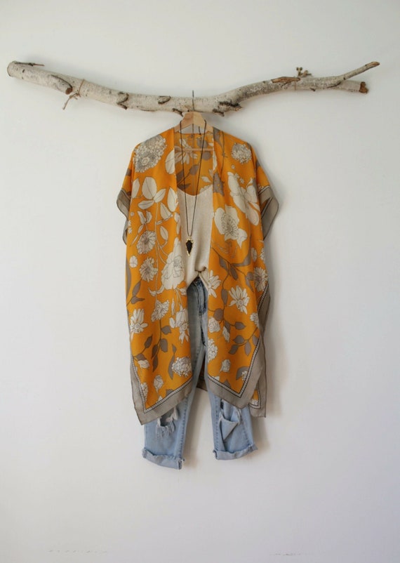 Kimono, SPRING GARDEN , bohemian kimono, floral