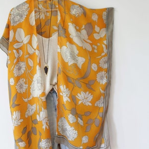 Kimono, SPRING GARDEN , bohemian kimono, floral image 2