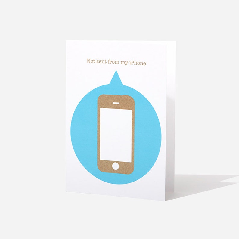 SALE Iphone Greeting Card Etsy