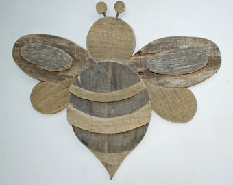 Bumble Bee - Rustic Palette Wood