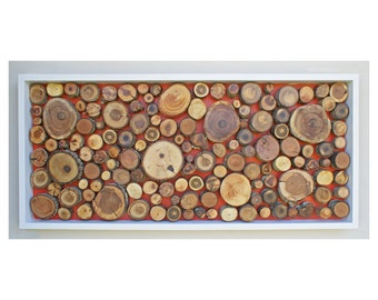 Reclaimed Wood Wall Art - 18" x 40"