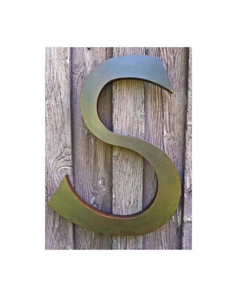 24 Metal Letter S image 1