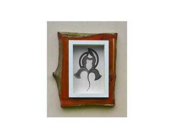 Drewniana ramka na zdjęcia 4 "X6"