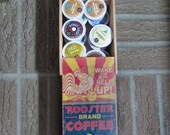 Cigar Box Coffee Pod Holder - Wake Up!