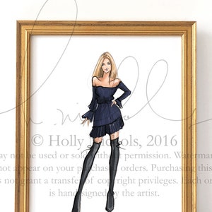 Alex (Fashion Illustration Print)