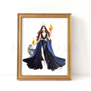 Hekate (ilustracja mody greckiej bogini)