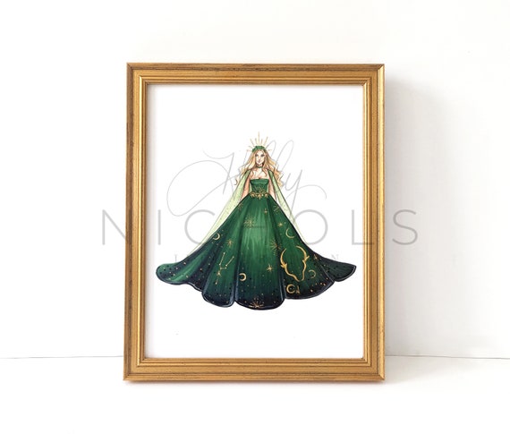 Buy Taurus (zodiac Fashion Illustration Print) Online in India