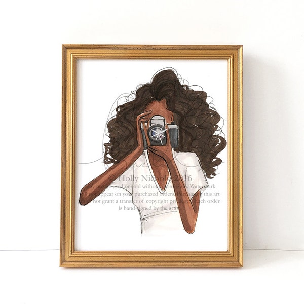 Flash (Fashion Illustration Print)