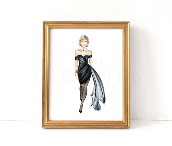 The Revenge (fashion Illustration Print) - Etsy The Revenge (fashion Illustration Print) - Etsy