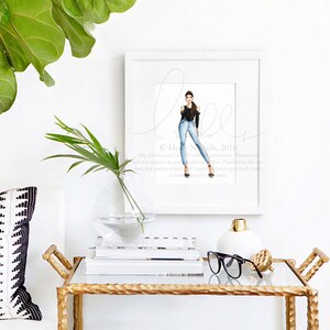 Mia Fashion Illustration Print image 2