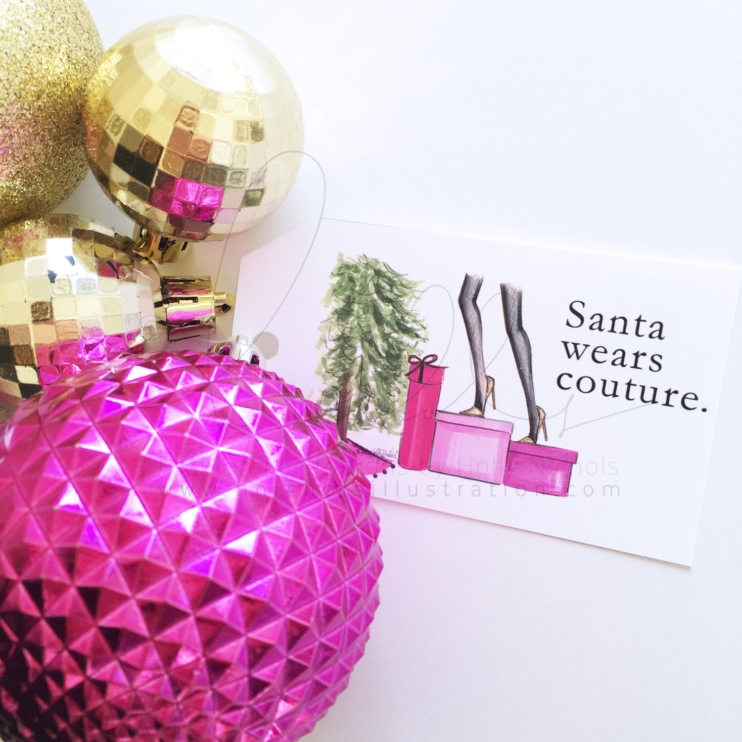 DIGITAL DOWNLOAD Holiday Instant Printable Fashion | Etsy